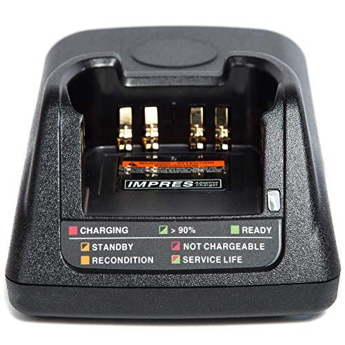 Rapid Charger for Motorola APX6000 APX6000XE APX7000 APX7000XE APX8000 APX8000XE Radios PMPN4174A PMPN4174 Motorola Charger Single Unit Desktop Charger Replaced WPLN4232A WPLN4232