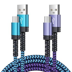 usb type c cable 3ft 2pack fast charging cable android usb c charger phone cord for samsung galaxy s23/s22/a54/a23/s21 fe/a14/a13/a03s/a53/z flip 4 3/z fold 4 3,motorola edge 5g uw/edge/g play/g power