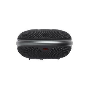 JBL Clip 4 Waterproof Portable Bluetooth Speaker Bundle with Megen Protective Hardshell Case (Black)