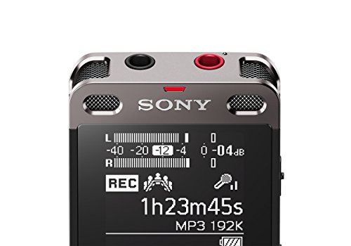 Sony ICDUX560BLK Digital Voice Recorder 1" Black