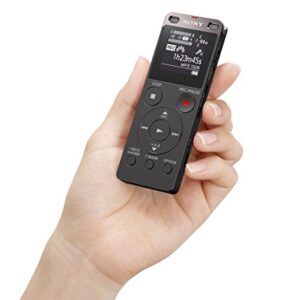 Sony ICDUX560BLK Digital Voice Recorder 1" Black