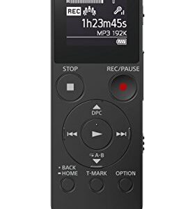 Sony ICDUX560BLK Digital Voice Recorder 1" Black