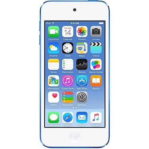 Apple iPod touch 64GB WiFi MP3 Player 6th Generation - Blue (Renewed)