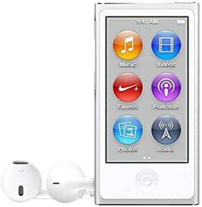 apple ipod nano 7th generation silver (16gb) mkn22ll/a