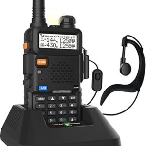 Baofeng UV-5R Ham Two Way Radio Upgrade Version (144-148/420-450Mhz), Dual Band Walkie Talkie