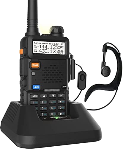 Baofeng UV-5R Ham Two Way Radio Upgrade Version (144-148/420-450Mhz), Dual Band Walkie Talkie