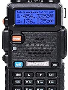 Baofeng UV-5R Ham Two Way Radio Upgrade Version (144-148/420-450Mhz), Dual Band Walkie Talkie