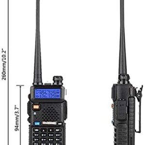 Baofeng UV-5R Ham Two Way Radio Upgrade Version (144-148/420-450Mhz), Dual Band Walkie Talkie