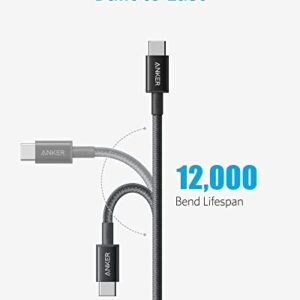 Anker 333 USB C to USB C Cable (6ft 100W, 2-Pack), USB 2.0 Type C Charging Cable Fast Charge & 45W USB C Super Fast Charger, 313 Charger, Ace Foldable PPS Fast Charger Supports Super Fast Chargi