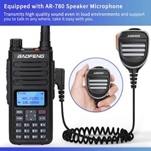 Ham Radio Baofeng BF-H6 10W High Power Two Way Radio Dual Band Handheld Walkie Talkie(UV-5R Upgraded Version) with PL2303 USB Programming Cable etc Extended Kit