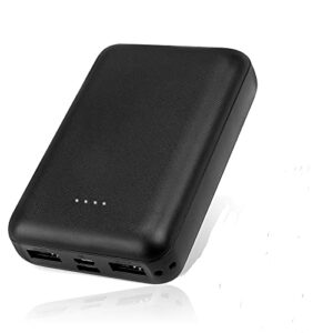 awtok portable charger power bank apply for heated vest with usb dc input port, portable battery for mobile phone (5.0v 2.0a 10000mah power bank)