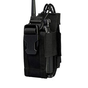 viperade radio holster, molle radio pouch for vest, universal walkie talkie holster radio holder for duty belt, police radio holder tactical radio pouch for baofeng, motorola