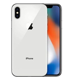 apple iphone x, 64gb, silver – for t-mobile (renewed)