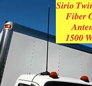 Sirio Antenna Twin-Log 4 High Performance 1500 Watts Cb Mobile Fiberglass Antenna (4 Ft)