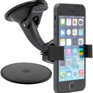 Arkon Windshield Dash Sticky Suction Phone Car Mount for iPhone 7 6S 6 Plus 7 6S 6 Galaxy S7 S6 Retail Black