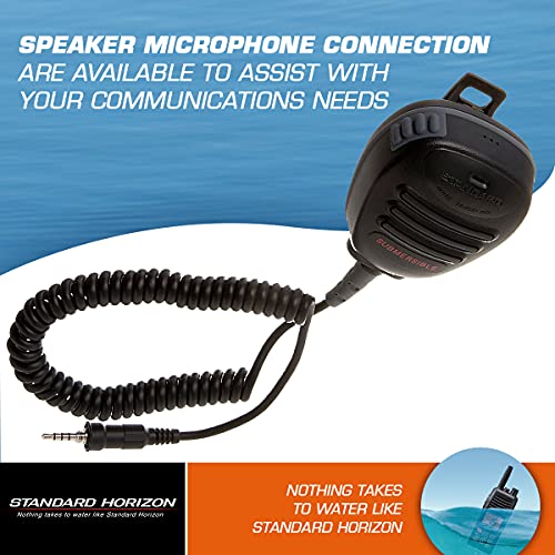 Standard STD-CMP460 Speaker/Mic for Most Standard Handheld VHF Radios