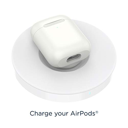 PopSockets PopPower Home: Wireless Charger for Phones - White (Gloss)