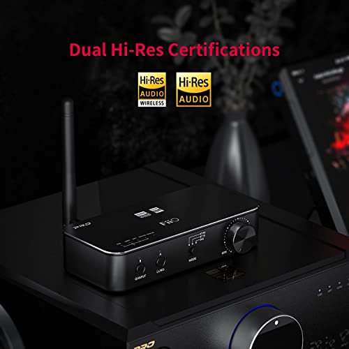 FiiO BTA30PRO Bluetooth Receiver Portable Transmitter Stereo Wireless High Resolution aptX/LDAC DSD256 Optical/Coaxial/Line-Out for PC/TV/Speaker/Home Audio