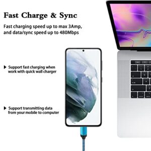 OrSunday [2Packs 6Ft USB Type C Cable Fast Charging Cord Phone Charger for LG Stylo 4 5 6, LG G5 G6 G7 G8 G8X V20 V30 V40 V50 ThinQ, LG Velvet 5G, Wing 5G, LG K51 K52 K61 K62 K71 K92