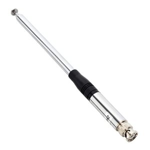 HYS 27Mhz Antenna 9-Inch to 51-inch Telescopic/Rod HT Antennas for CB Handheld/Portable Radio with BNC Connector Compatible with Cobra Midland Uniden Anytone CB Radio