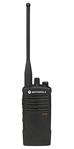 6 Pack of MOTOROLA SOLUTIONS RDU4100 Two Way Radio Walkie Talkies with Speaker Mics and 6-Bank Charger