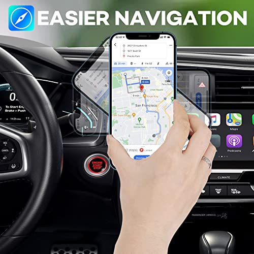 Quarble Air Vent Car Mount Holder Compatible with iPhone 14 13 12/Pro/Pro Max/Mini and Magsafe Case 360° Adjustable No Metal Plate Needed 2021 All New