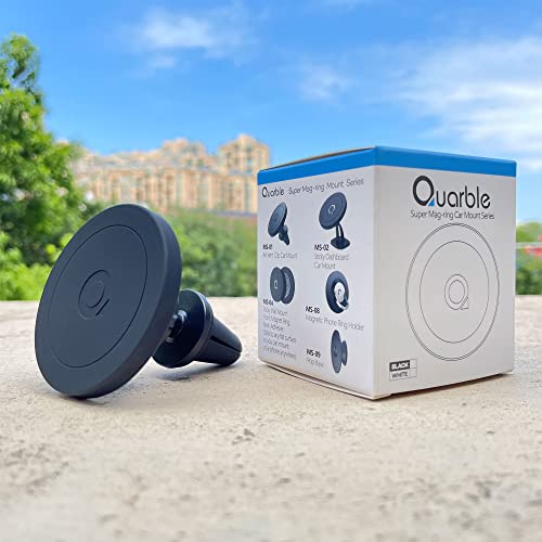 Quarble Air Vent Car Mount Holder Compatible with iPhone 14 13 12/Pro/Pro Max/Mini and Magsafe Case 360° Adjustable No Metal Plate Needed 2021 All New