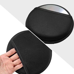 Portable CD Player Case Compatible with GPX/for Soulcker/for ARAFUNA/for HOTT CD204 903TF 711T 611/ for MONODEAL Personal Disc Player, Travel Carrying Stoarge Holder for Earphone & Cable (Box Only)