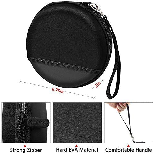 Portable CD Player Case Compatible with GPX/for Soulcker/for ARAFUNA/for HOTT CD204 903TF 711T 611/ for MONODEAL Personal Disc Player, Travel Carrying Stoarge Holder for Earphone & Cable (Box Only)