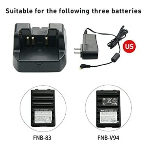 CD-47 Desktop Charger for Yaesu FT-270R FT-60R Vertex Standard VX160 VX420 VX-400 VX-410 VX-414 VX-417 Radio Battery Charger