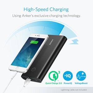 Anker PowerCore+ 26800, Premium Portable Charger, High Capacity 26800mAh External Battery with Qualcomm Quick Charge 3.0 (in- and Output), Includes PowerPort+ 1 Wall Charger