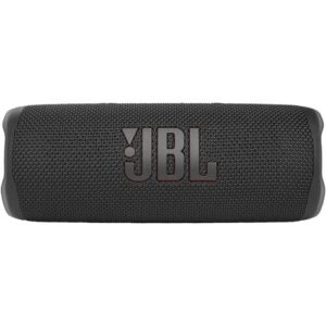 Boomp's JBL Flip 6 Bluetooth Speaker Kit: Portable Wireless, Powerful Rich Sound & Deep Bass, IP67 Rated Waterproof Speaker, with Silicone Protective Case & USB Type-C Wire - Black