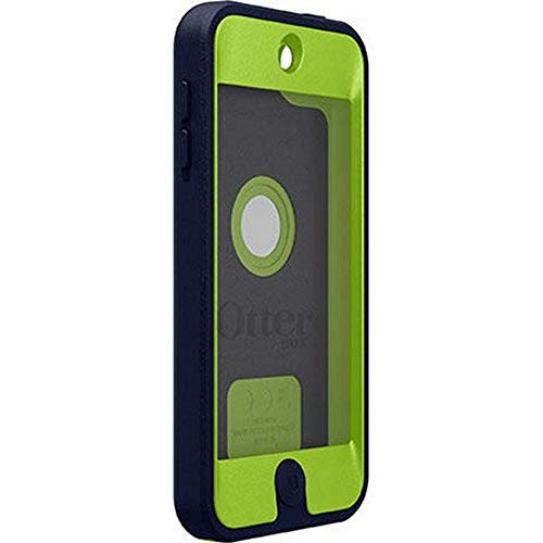 OtterBox Defender Case for Apple iPod Touch 5th 6th & 7th gen (Only) - Non-Retail Packaging - Punk (Glow Green / Admiral Blue)