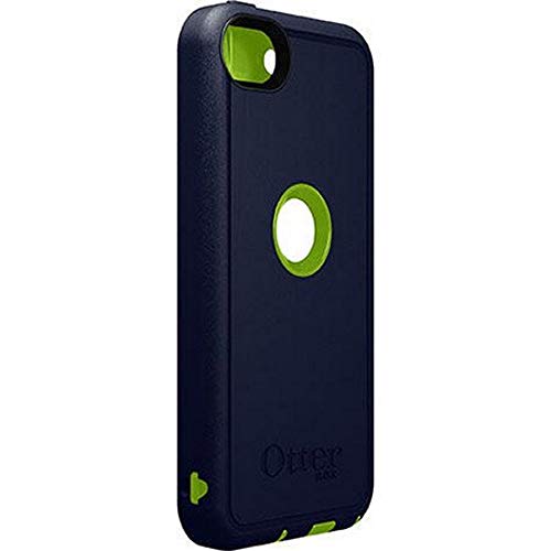 OtterBox Defender Case for Apple iPod Touch 5th 6th & 7th gen (Only) - Non-Retail Packaging - Punk (Glow Green / Admiral Blue)