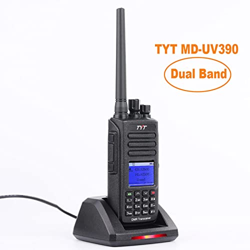 TYT MD-UV390 Digital Dual Band VHF UHF DMR Radio Waterproof Dustproof IP67 Walkie Talkie