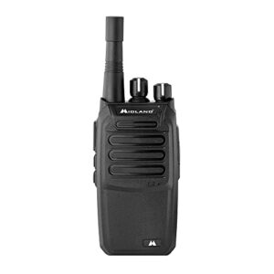 midland – biztalk br200 business radio – 2w industrial grade two way radio – compact size – high performance walkie talkie – 250,000 square feet of coverage