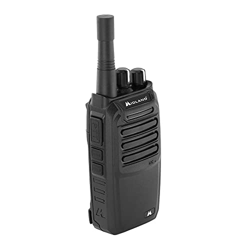 Midland – BizTalk BR200 Business Radio – 2W Industrial Grade Two Way Radio – Compact Size – High Performance Walkie Talkie – 250,000 Square Feet of Coverage