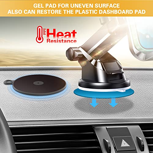 3M VHB Sticky Adhesive Replacement, 4pcs 3.15" Circle Double Sided Pads Gule for Dashboard / Windshield Suction Cup Phone Holder, 4pcs 23mm Round Sticker Tape for Car Magnetic Mount & Ring Holder Base