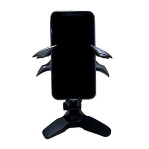 livin Bat Phone Stand Holder for Desk, Cell Phone Holder for Men Gifts Car Gift for Him Bat Decorations Collectibles for Room,Gravity Automatic Locking Hands Free Compatible with All Mobile Phone