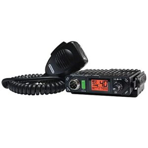 President Electronics BILL CB Radio, 40 Channels AM, 12 Volts, USB 5V/2.1A, Up/Down Channel Selector, Volume Adjustment and ON/OFF, Manual Squelch and ASC, Multi-functions LCD Display, S-meter