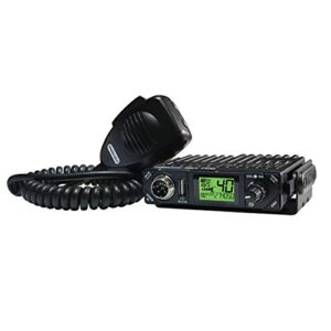 President Electronics BILL CB Radio, 40 Channels AM, 12 Volts, USB 5V/2.1A, Up/Down Channel Selector, Volume Adjustment and ON/OFF, Manual Squelch and ASC, Multi-functions LCD Display, S-meter