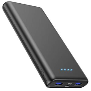 lanluk portable charger power bank, 26800mah quick phone charge 3.0 fast charging power delivery external battery pack 3 output & 2 input type-c power banks compatible with iphone 12/11, samsung,ect.