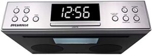 proscan under cabinet clock radio, music system with bluetooth streaming and fm radio