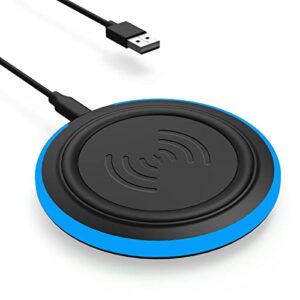 wireless charger 15w max fast charging pad,compatible with iphone 14/14 pro/14 pro max/13/13 mini/12/11/11 pro/11 pro max/xs max/xs/xr/x/8,samsung galaxy s21/s20/note 10/9 (no ac adapter)