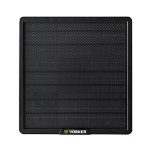 vosker 2 in 1 solar 15,000 mah wireless outdoor universal charger usb battery pack power bank for smartphones, tablets, and other rechargeable gadgets with mounting arm (ip66 rating)