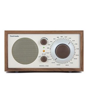 Tivoli Audio model One Am/ fm Table Radio, Classic/ Walnut, 2.4 Lb