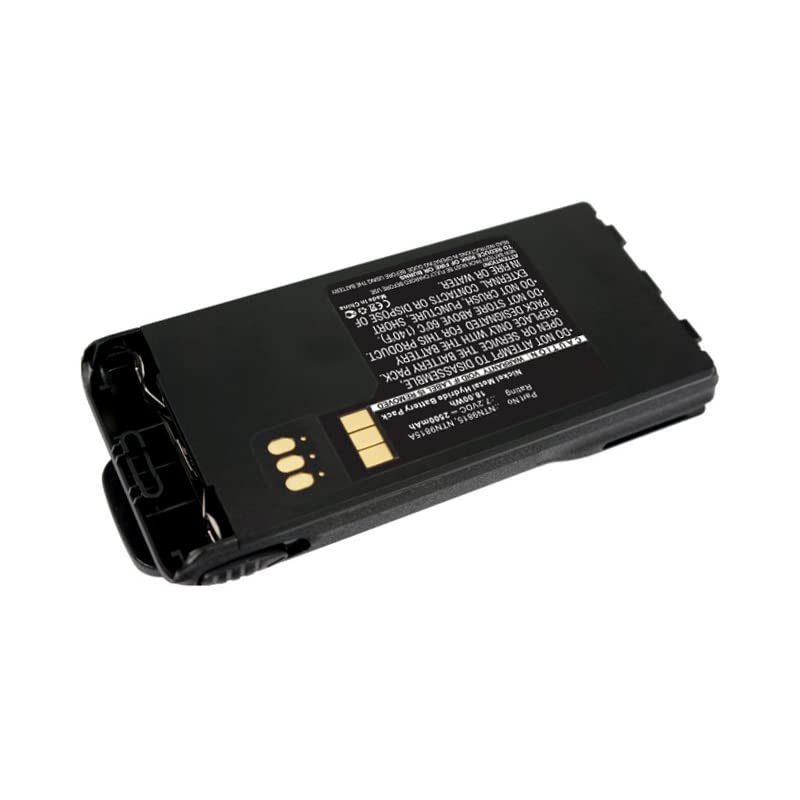 2500mAh NTN9858C Replacement Battery for Motorola XTS1500 XTS2500 PR1500 MT1500, fits Part No NTN9815/A/AR/B NTN9858/A/AR/B/C