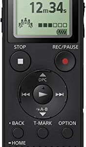 Sony ICD-PX470 Stereo Digital Voice Recorder with Built-in USB Bundle with 16GB microSD and Hard Carrying Case (3 Items)