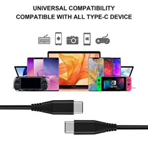 USB C to USB C Cable Charger Cord 6ft 2Pack for Samsung S22 S23/S21/S21 Plus/S21 Ultra 5G/S20 S20+/S21 FE,Note 20 Ultra/10,Pixel 6 7/6 Pro/4 3A XL 4A 5,Fast Charge Type C Charging Power Wire,PD 60W