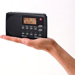 Sangean HDR-14 HD Radio/FM Stereo/AM Portable Radio, standart , Black